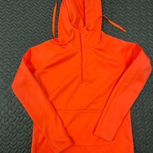 Athleta Bright Orange Hoodie